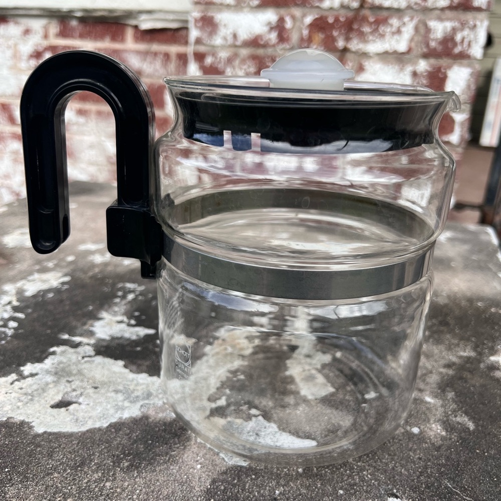 Medelco Vintage 8 Cup Glass Stovetop Percolator Replacement PK008 Germany